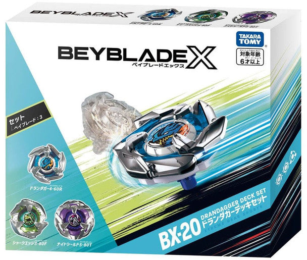 Takara Tomy Beyblade X | BX-20 Dran Dagger Deck Set – SpinCityImports