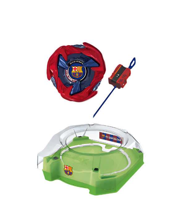 Takara Tomy - ベイブレードX UX-00 ベイキックオフセット FCバルセロナVer【新品】 Takara Tomy Beyblade X | UX-00 Bey Kick Off Set FC Barcelona