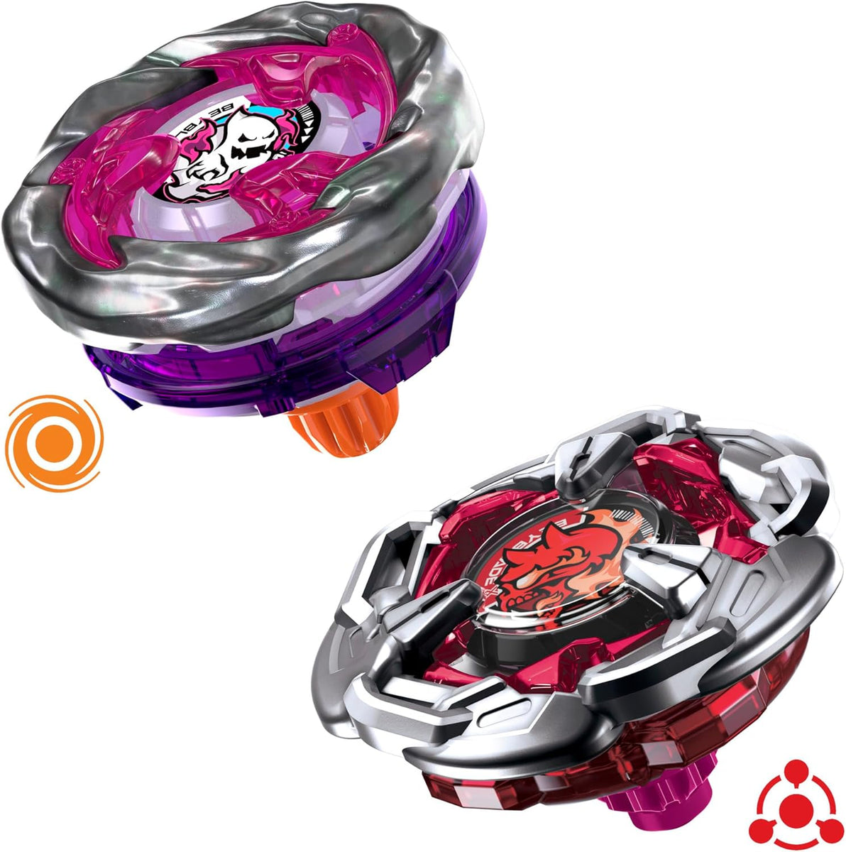 Hasbro Beyblade X | Chain Incendio 5-60HT and Circle Ghost 0-80GB