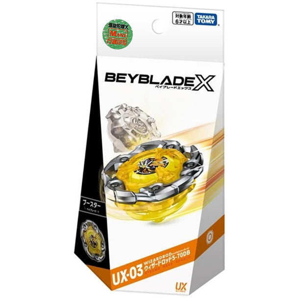 Takara Tomy Beyblade X | UX-03 Wizard Rod 5-70DB (Booster