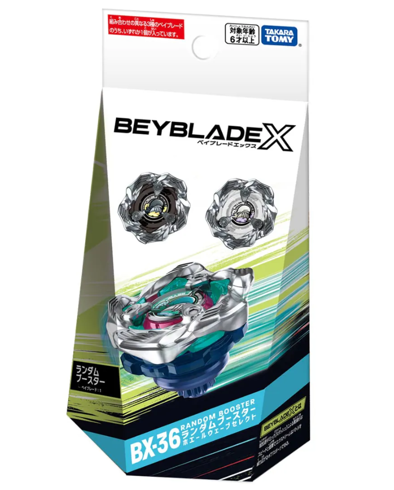 Takara Tomy Beyblade X | BX-36 Random Booster Whale Wave Select
