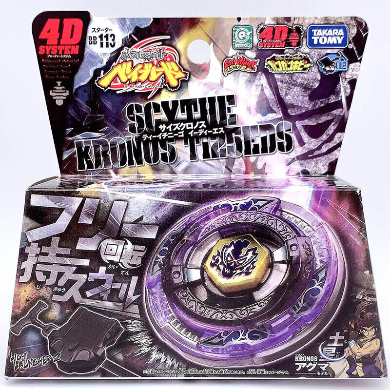 Scythe Kronos T125 EDS BB-113 Beyblade Metal Fight 4D Takara Tomy