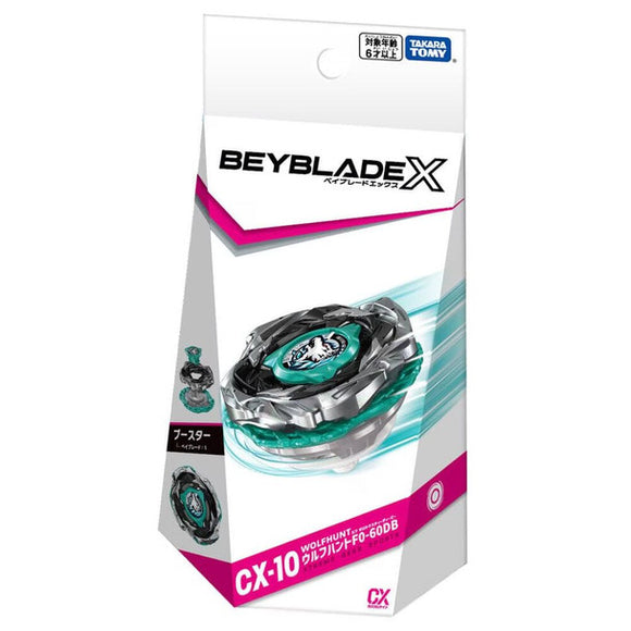 Takara Tomy Beyblade X | CX-10 Wolf Hunt F0-60DB – SpinCityImports