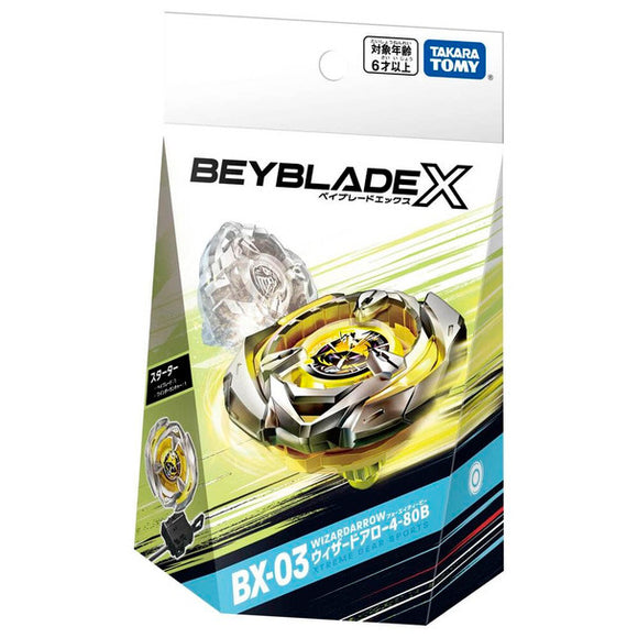 Takara Tomy Beyblade X | BX-03 Wizard Arrow 4-80B