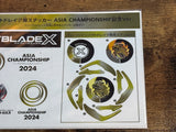 Asia Championship Impact Drake Gold Sticker Sheet