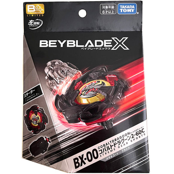 Takara Tomy Beyblade X | BX-00 Cobalt Dragoon 2-60C - Event Limited