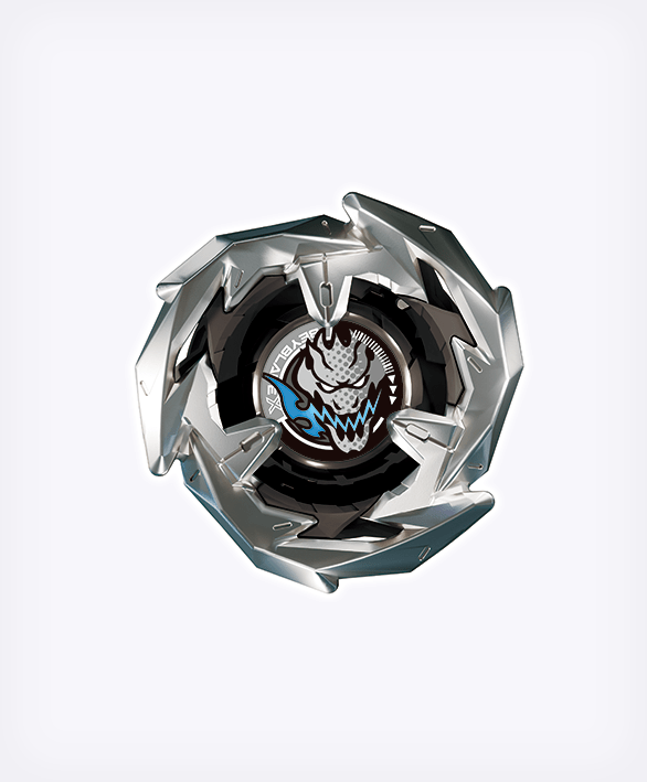 Blade Flurry 3枚　fab ドリンシア Takara Tomy Beyblade X BX-22 Starter Doran Sword 3-60F Entry