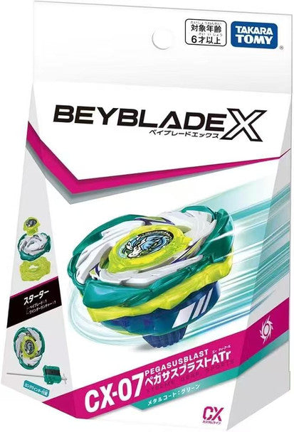 Takara Tomy Beyblade X | CX-07 Starter Pegasus Blast ATr