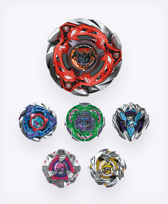 Takara Tomy Beyblade X | CX-08 Random Booster Vol. 7 - FULL SET (6 Takara Tomy Beyblade X | CX-08 Random Booster Vol. 7 - FULL SET (6