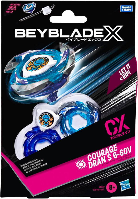 Hasbro Beyblade X | Starter Courage Dran S6-60V – SpinCityImports