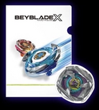 Takara Tomy Beyblade X | Accessory File Folders - Award E (Pick One)