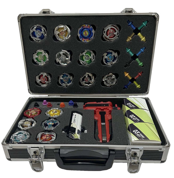 Dream Box - Custom Beyblade Aluminum Case Black Plate- Storage Case Only
