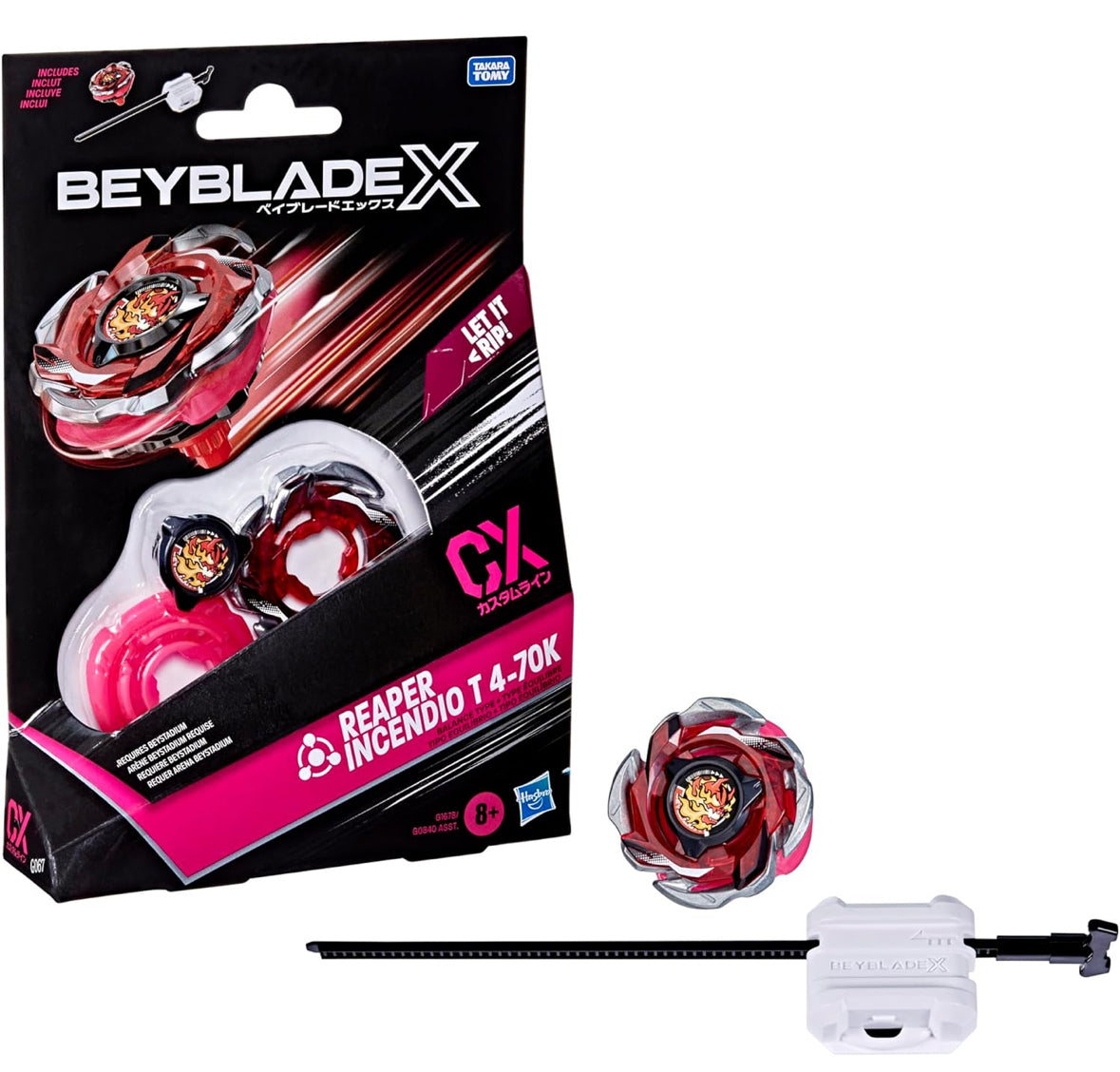 Hasbro Beyblade X | Starter Reaper Incendio T 4-70K – SpinCityImports