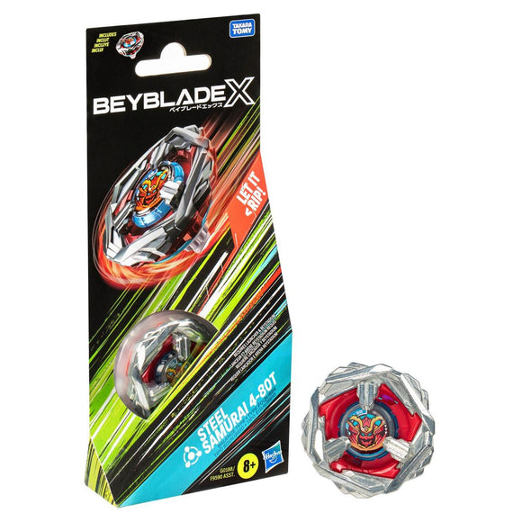 Hasbro Beyblade X | Booster Steel Samurai 4-80T | G0188 | FREE SHIPPING