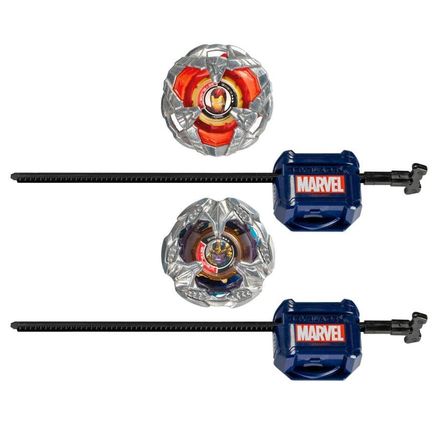 Hasbro Beyblade X | Iron Man 4-80B and Thanos 4-60B | G0287