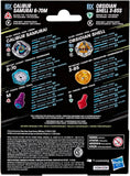 Hasbro Beyblade X | Calibur Samurai & Obsidian Shell Dual Pack | G2754