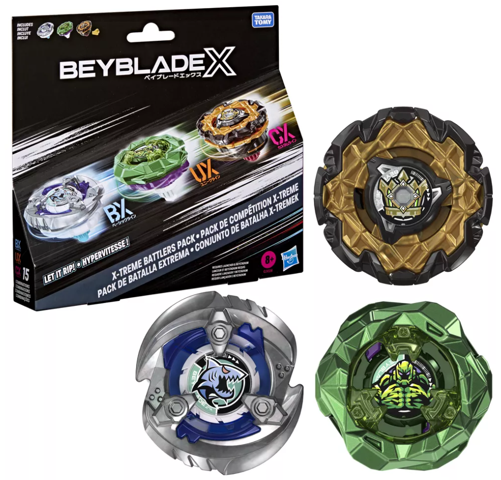 Hasbro Beyblade X | X-Treme Battler's Pack G3028 – SpinCityImports
