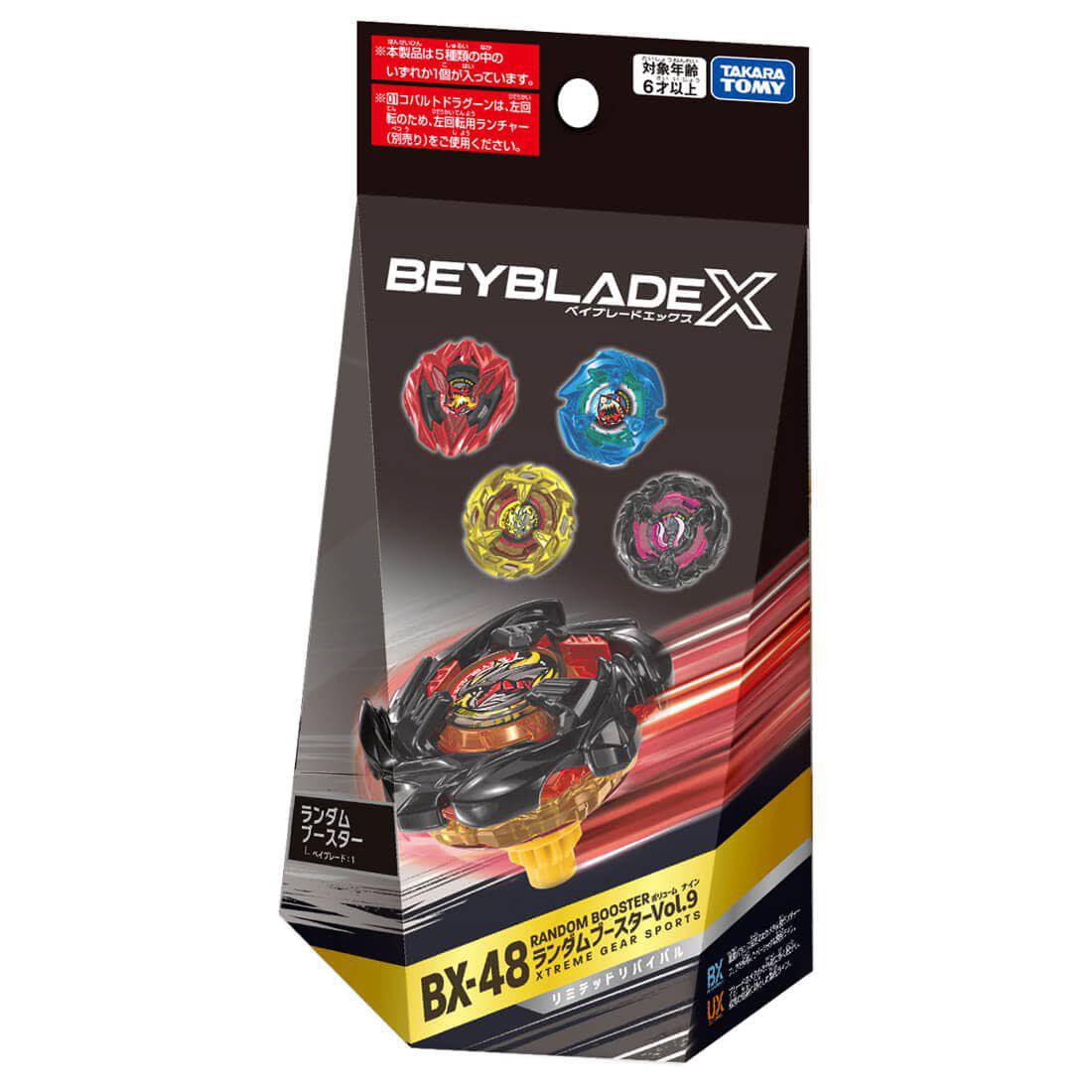 PRE-ORDER) Takara Tomy Beyblade X | BX-48 Random Booster Vol. 9