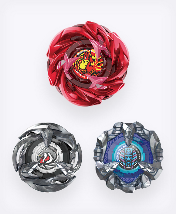 Takara Tomy Beyblade X | UX-07 Phoenix Rudder Deck Set - NO BOX