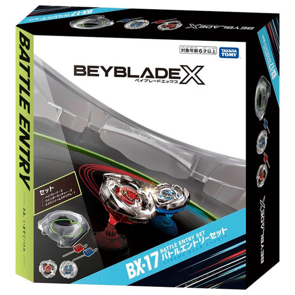 Takara Tomy Beyblade X | BX-17 Battle Entry Set - Open Box - New