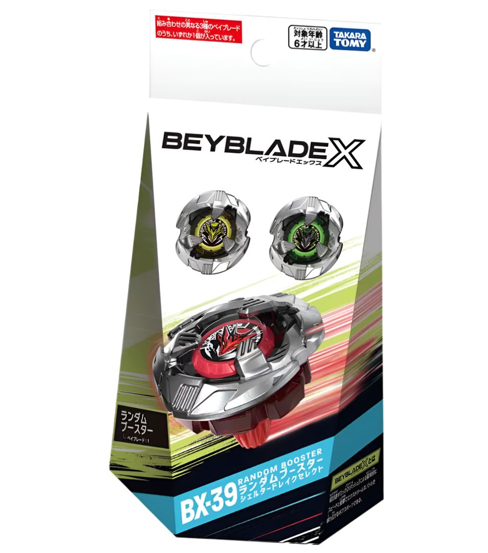 Takara Tomy Beyblade X | BX-39 Shelter Drake Select Random Booster
