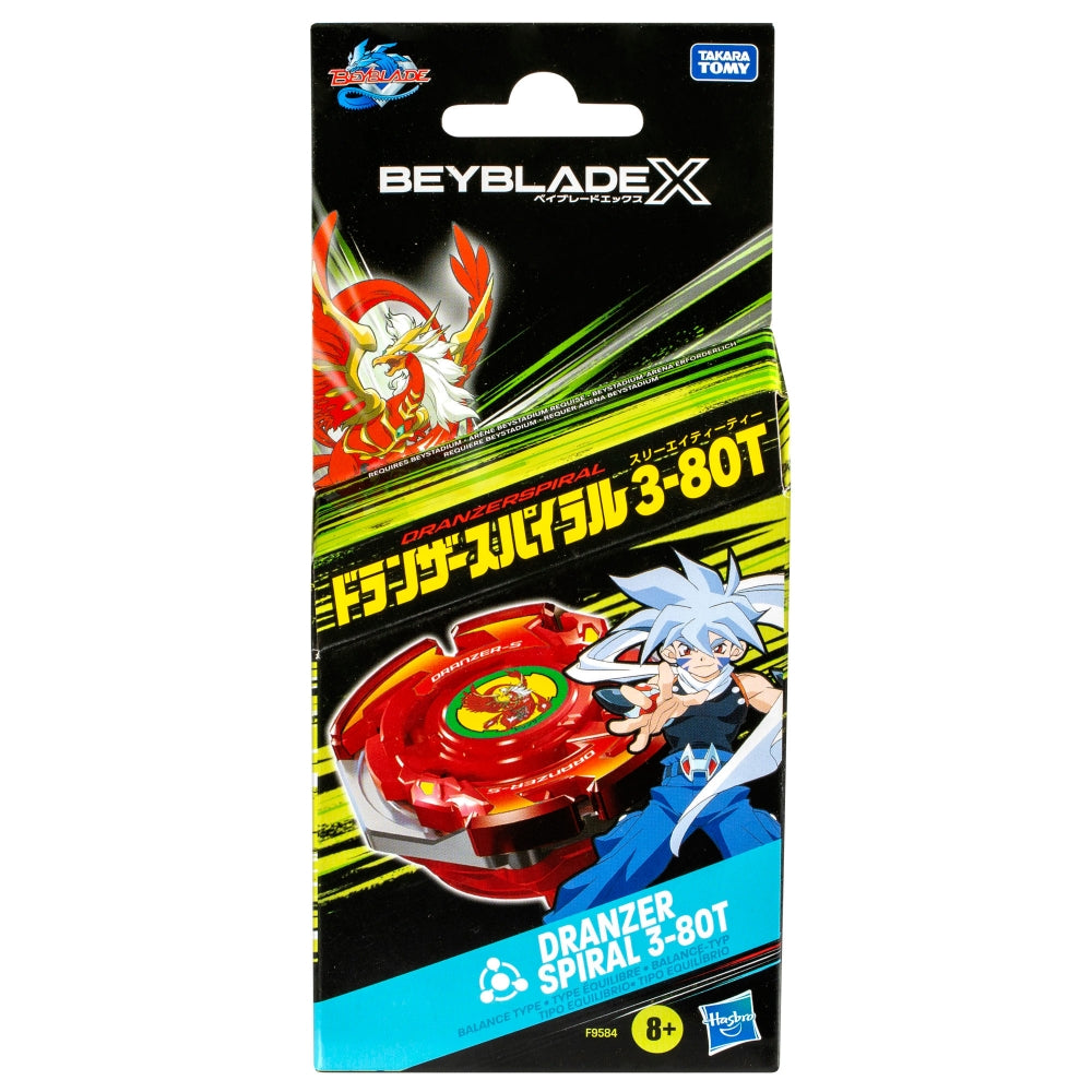 Hasbro Beyblade X | Dranzer Spiral 3-80T (Red) | F9584